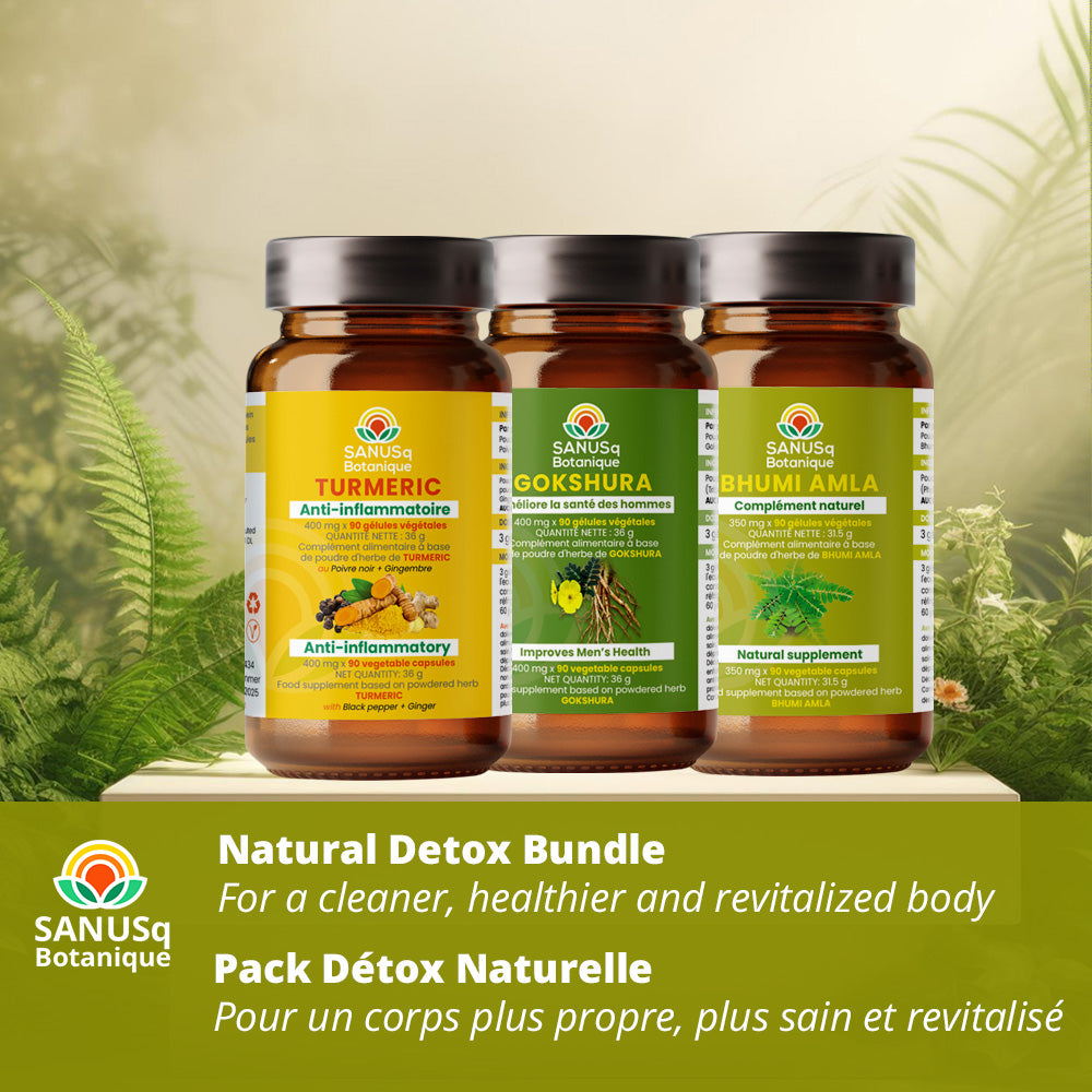 Natural Detox Bundle from SANUSq Botanique
