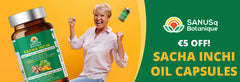 Sacha Inchi Oil capsules - 500 mg | SANUSq Health