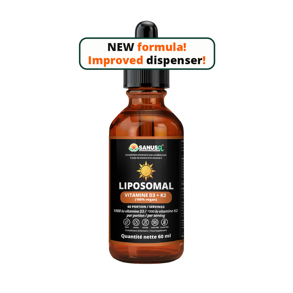 Liposomal Vitamin D3+K2 (MK7)