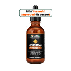 Liposomal Vitamin D3+K2 (MK7)