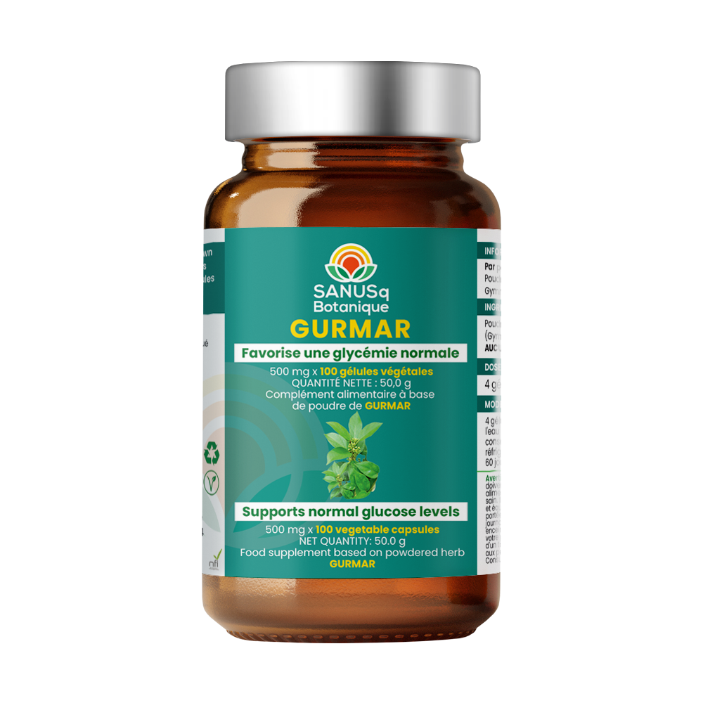 グルマール葉（Gymnema Sylvestre）- 500 mg | SANUSq