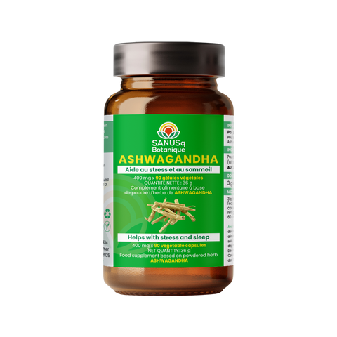アシュワガンダ（Withania somnifera）- 400 mg | SANUSq